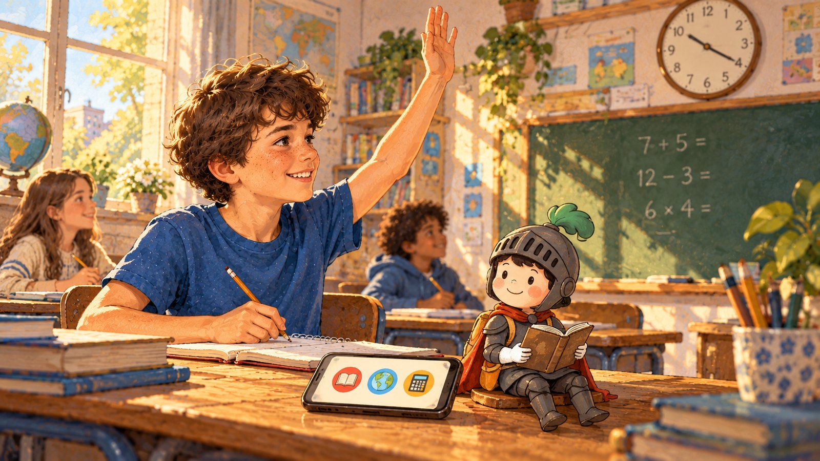 School mode on your child's phone: what stays open during lessons
